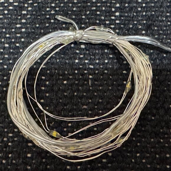 Wondershop™ LED Battery Operated Dewdrop Fairy String Lights, Warm White - Picture 9 of 11